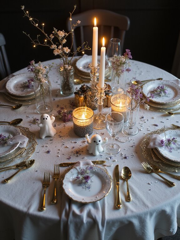 ghostly decorations for halloween