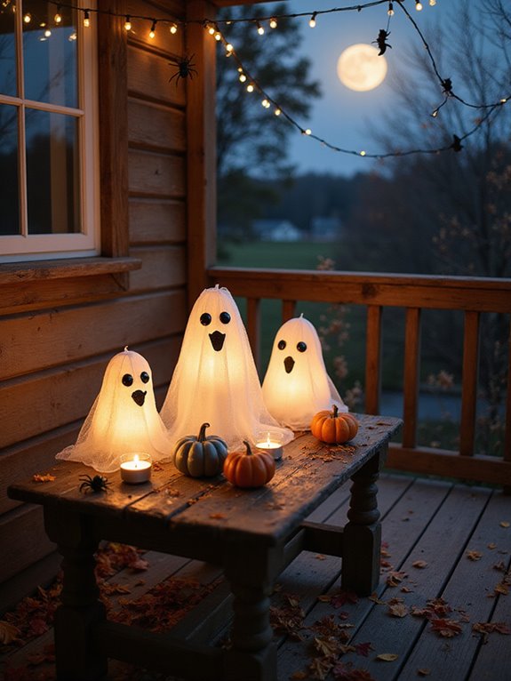 ghostly lantern crafting fun