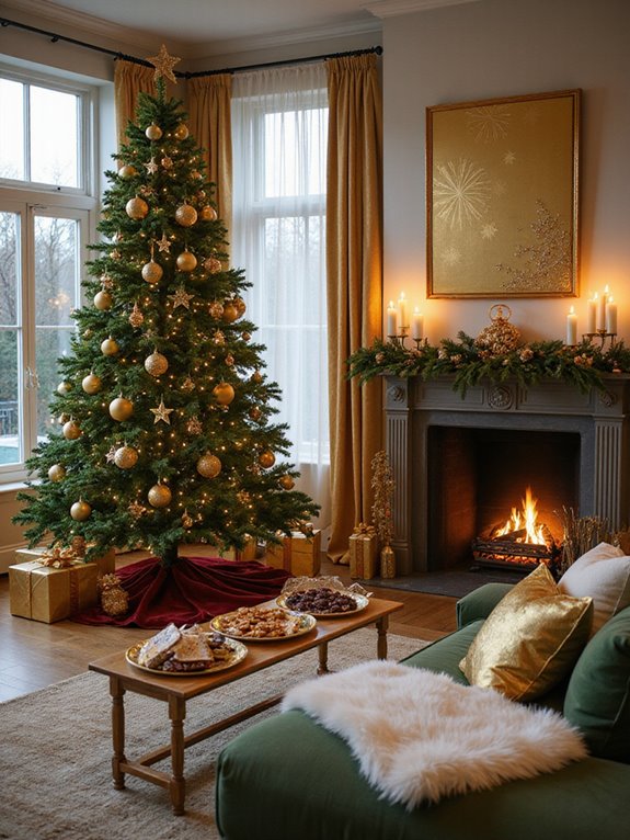 gold versatile holiday decor