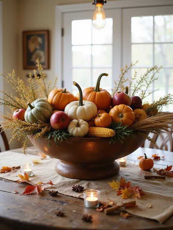 harvest centerpiece decoration ideas
