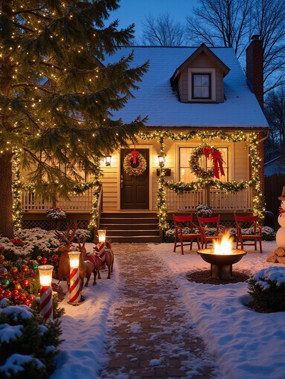 holiday outdoor lighting ideas