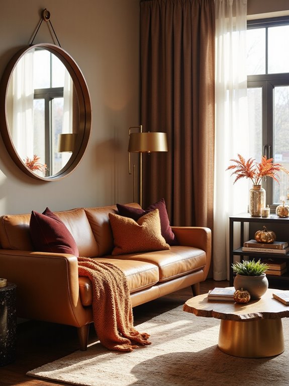 incorporate stylish metallic accents