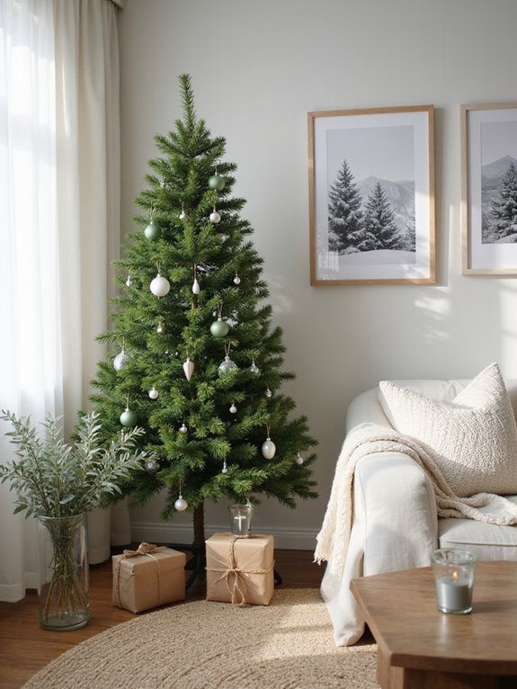 intentional minimalist holiday decor