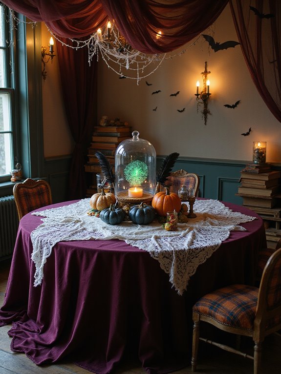 layered halloween decor techniques