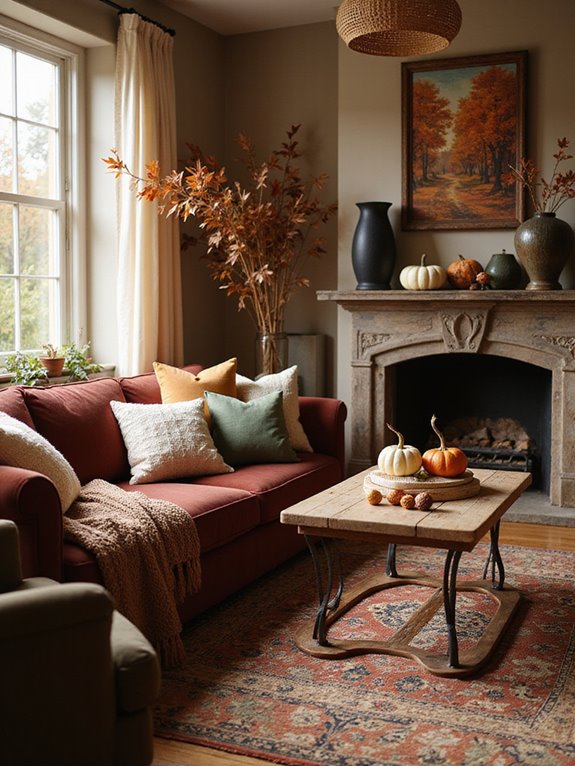 layered textures for comfort