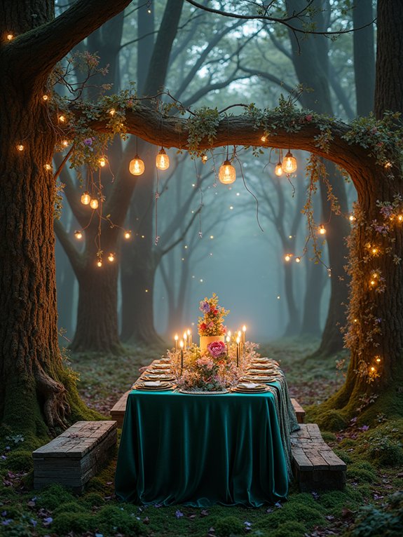 magical forest themed celebration