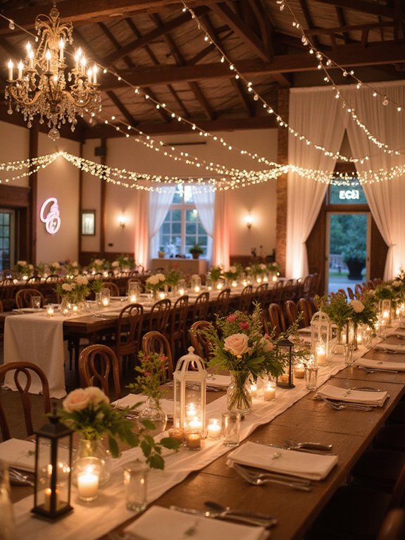 magical wedding lighting options