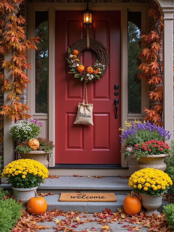 mini fall garden creation