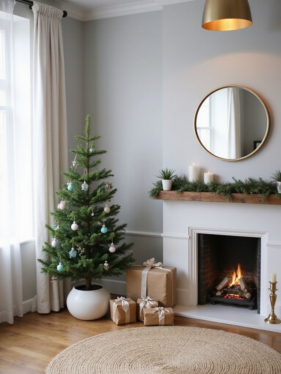 minimalist christmas decorating ideas