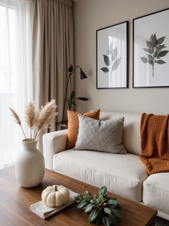 minimalist fall decor ideas