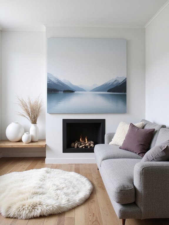 minimalist scandinavian wall art