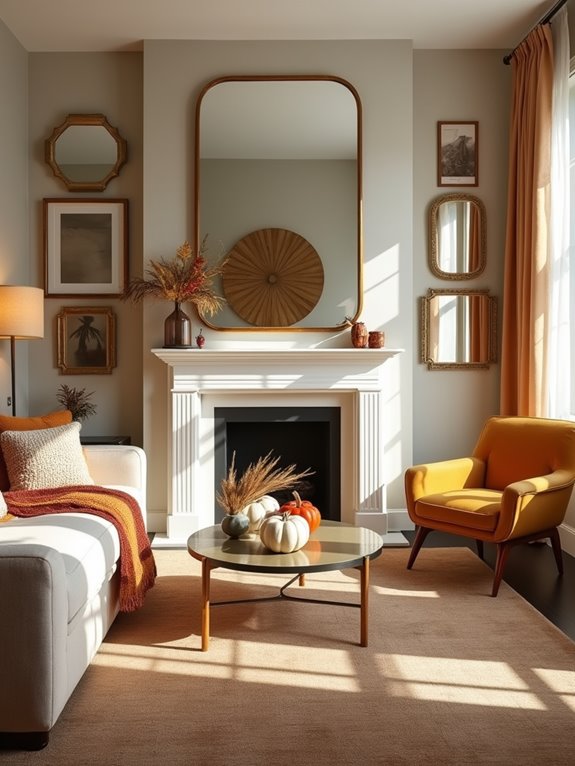 mirrors enhance light and space