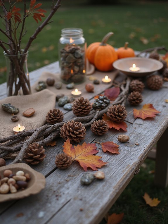 nature inspired halloween decor hunting