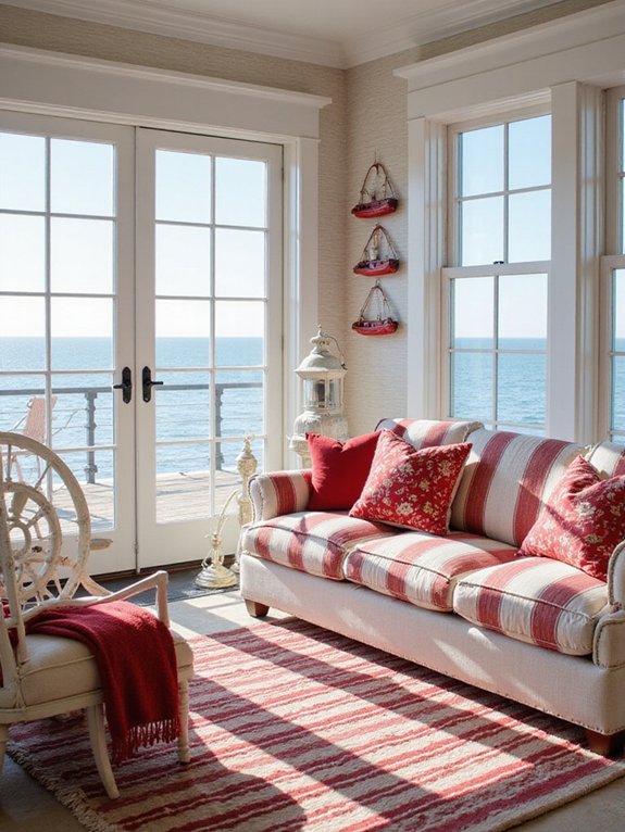 nautical beach inspired home d cor