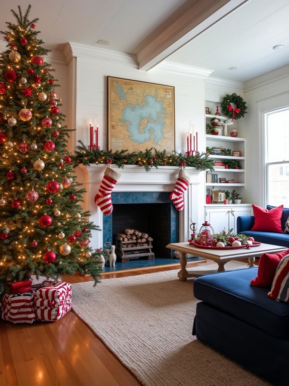 nautical themed christmas decor