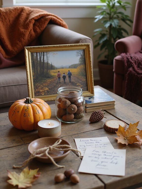 personalized coffee table decor