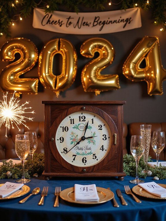 personalized new year countdown clocks