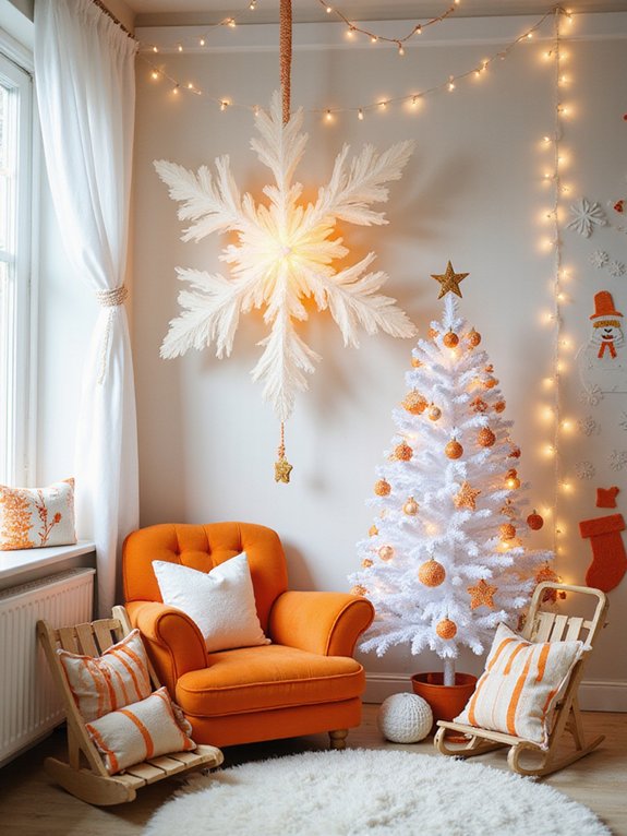 playful christmas room decor