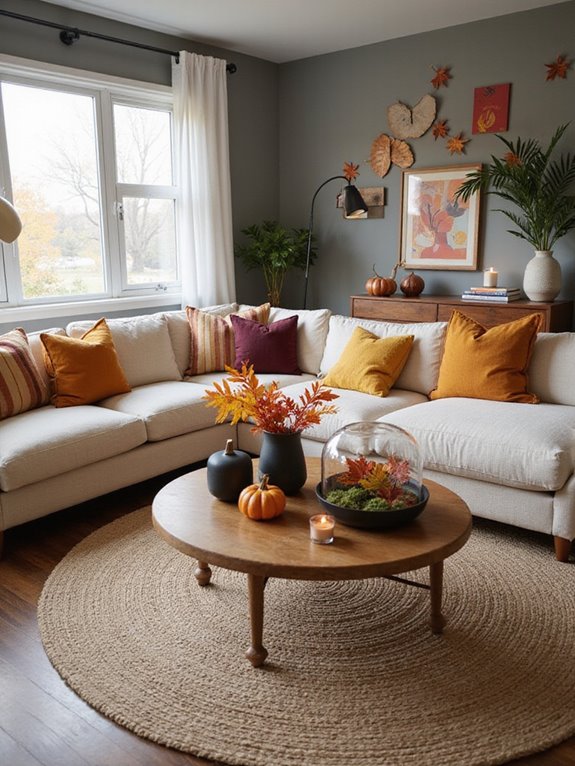 playful fall home accents