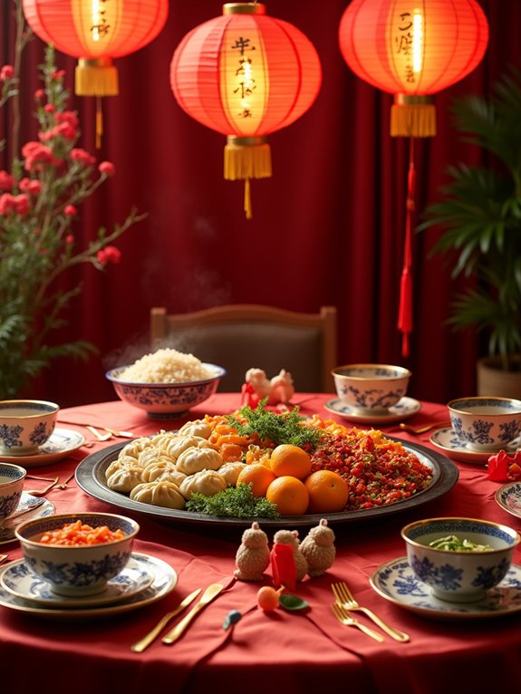 prosperity through festive decorations