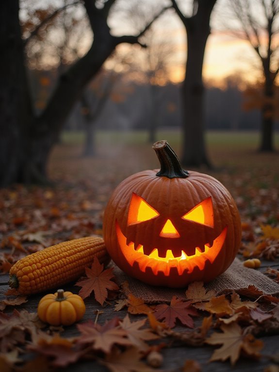 pumpkin carving halloween fun