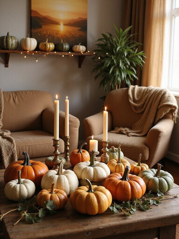 pumpkin decor for creativity