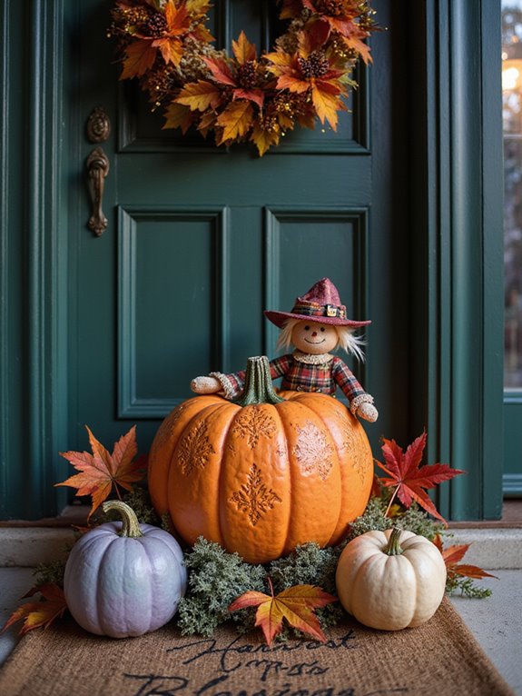 pumpkin decorating for halloween