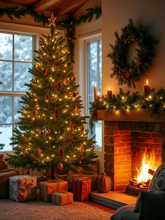 real or artificial trees