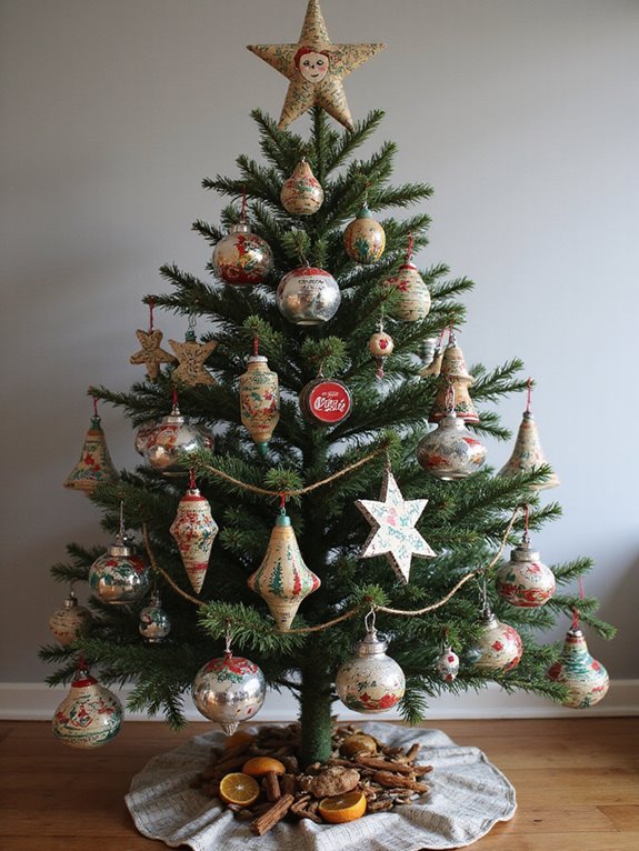 recycled creative christmas ornaments