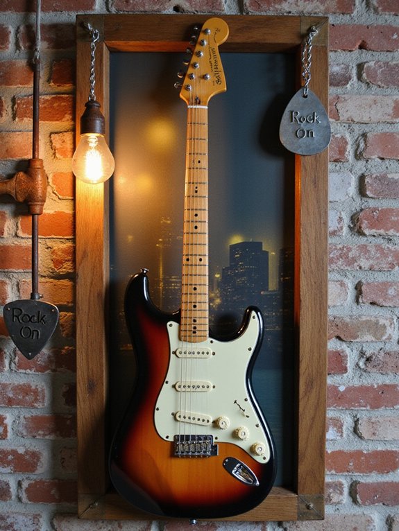 rockstar electric guitar frames