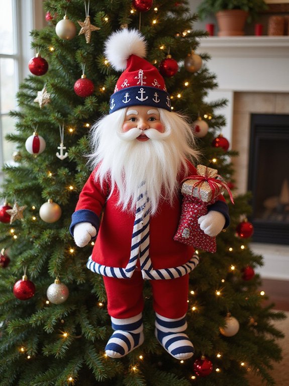 sailor santa holiday tradition