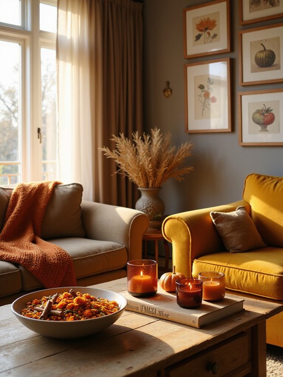 scented decor for fall