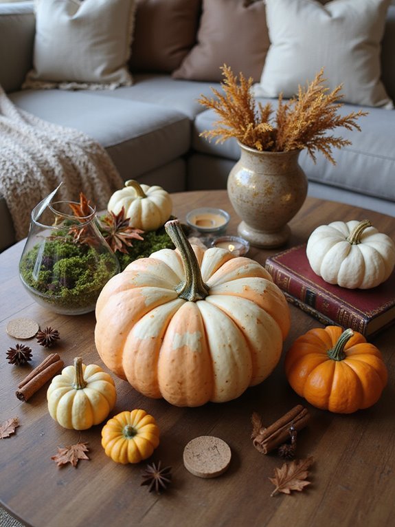 seasonal coffee table updates
