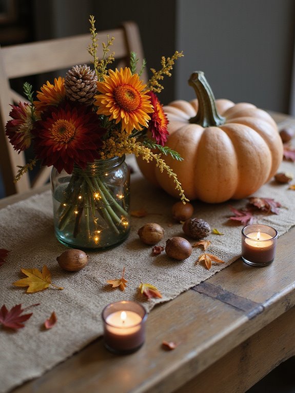 simple fall centerpiece ideas