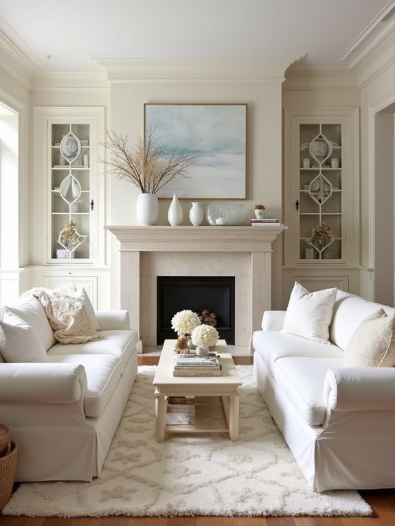 snowy elegance with coziness