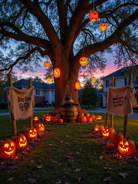 spooktacular outdoor halloween decorations