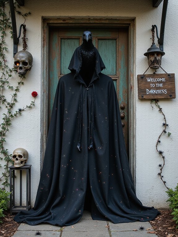 spooky door decoration ideas