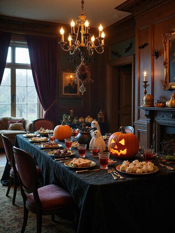 spooky halloween party theme