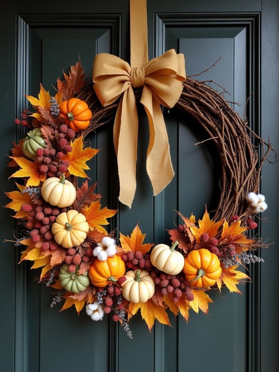 stunning autumn wreath styles