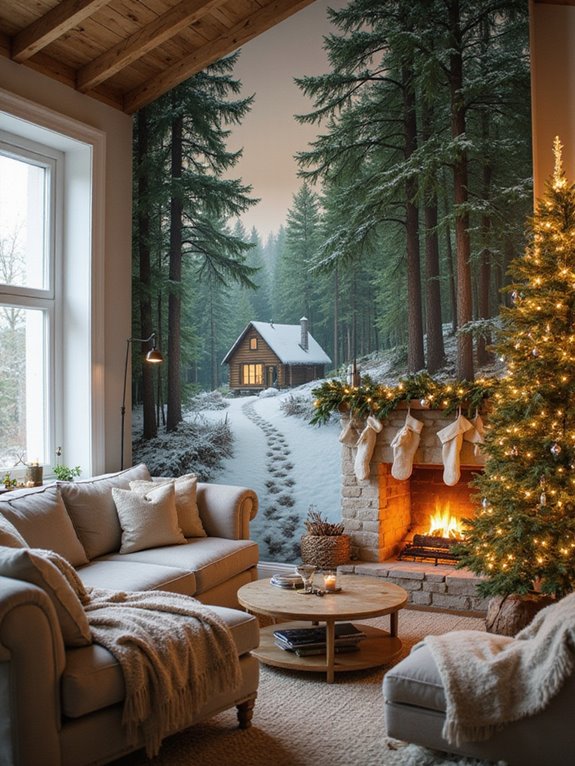 sustainable festive wallpaper options