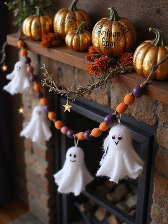 themed halloween garlands creativity
