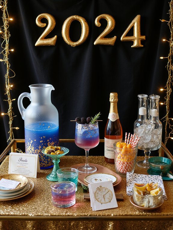 themed signature cocktail stations