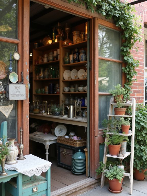 thrifting for unique decor