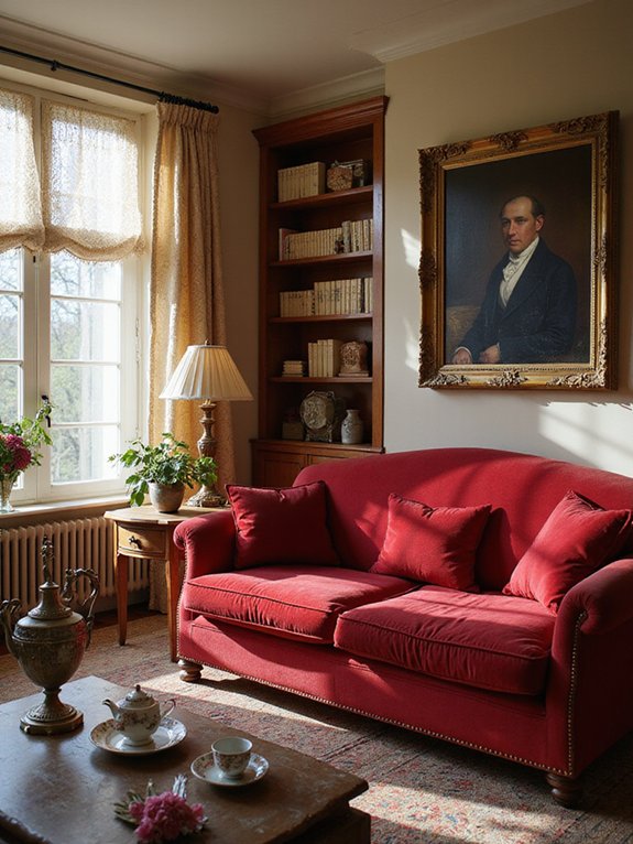 timeless english literary decor