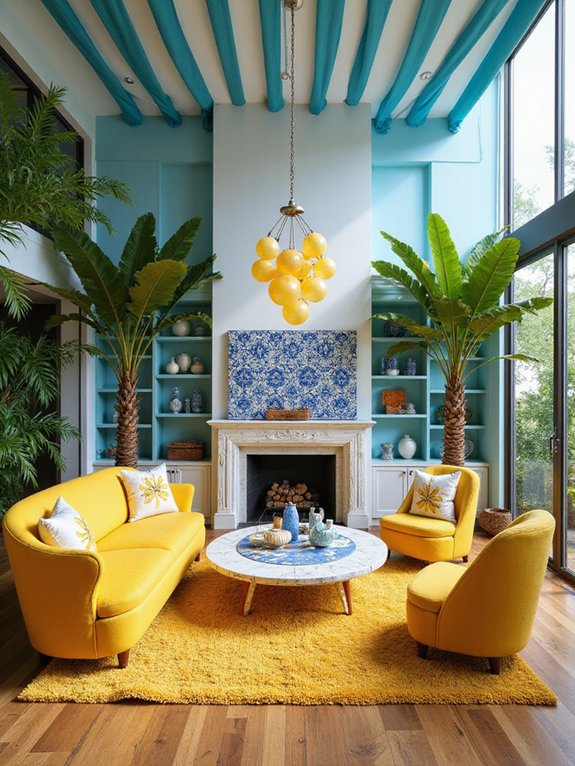 tropical charm and vibrancy