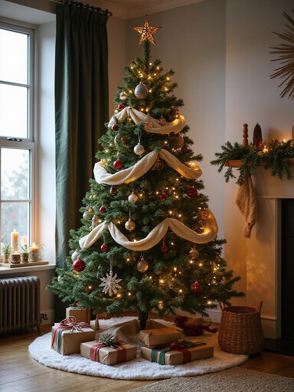 unique christmas tree creation