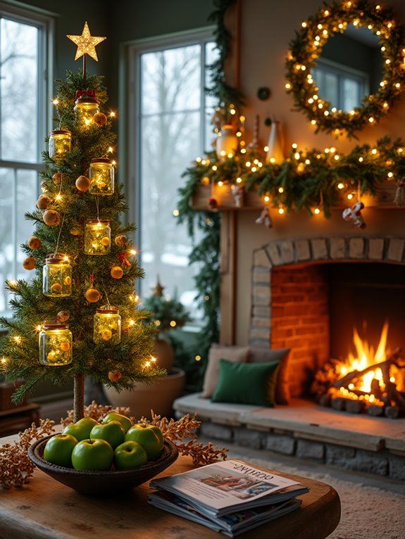 upcycle holiday decor creatively