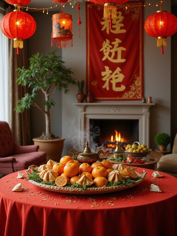 vibrant chinese new year decorations