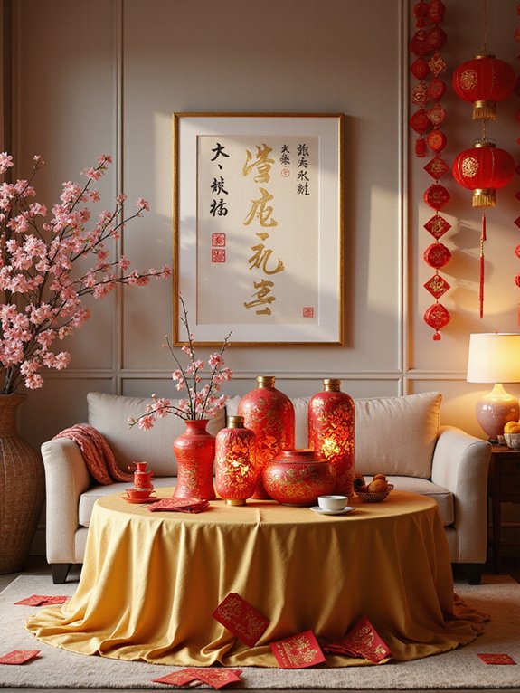 vibrant cultural celebration decorations