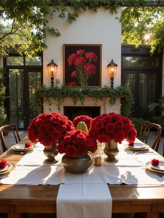 vibrant floral arrangements await